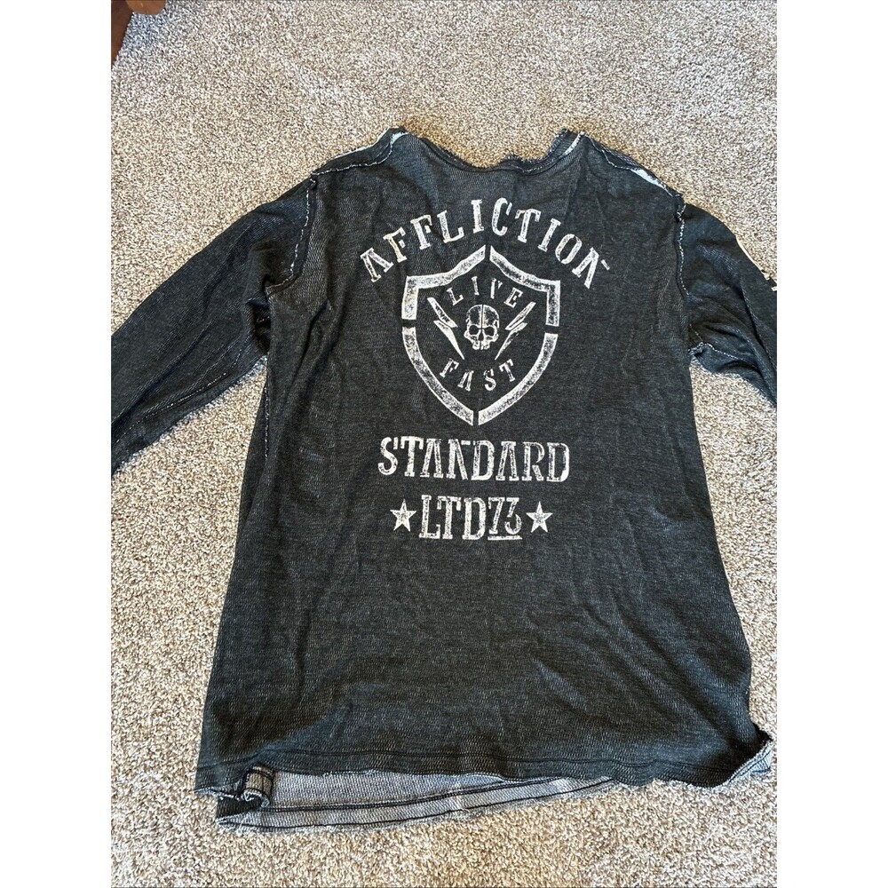 Men’s Affliction Reversible Long Sleeve Size 3XL